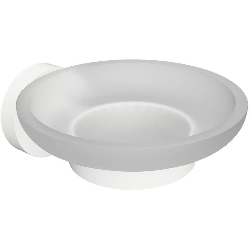 Мыльница Bemeta White 104108044 настенная Белая матовая