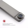 Смеситель для раковины Raglo R51.11.09 цвет Графит матовый