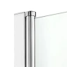 Шторка для ванны New Trendy NEW SOLEO Chrome x120 P-0027