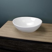 Раковина-чаша Maretti Eleganza 41 EN13NS87-844 Белая фарфор накладная