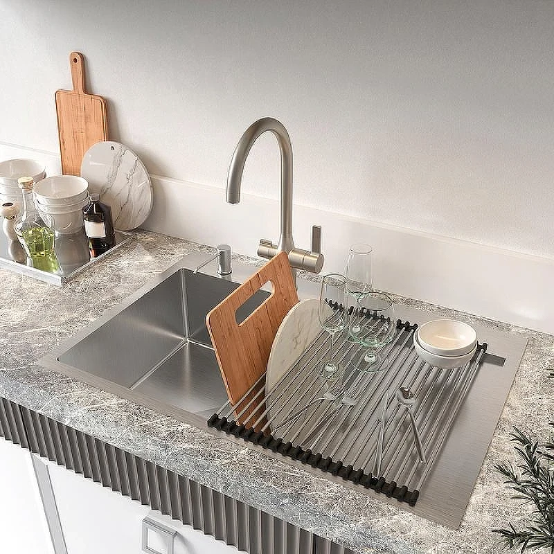 Ролл-мат для кухонной мойки Iddis Kitchen Line ROL35SRi59 Сталь