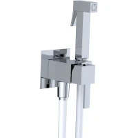 Гигиенический душ со смесителем RGW Shower Panels SP-212 581408212-01 Хром латунь встраиваемый
