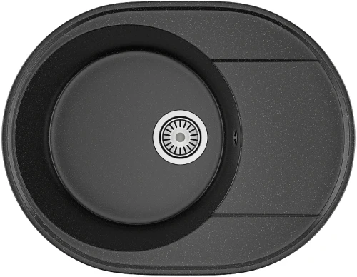 Кухонная мойка Domaci Палермо 61 PR-610-004 цвет Черный