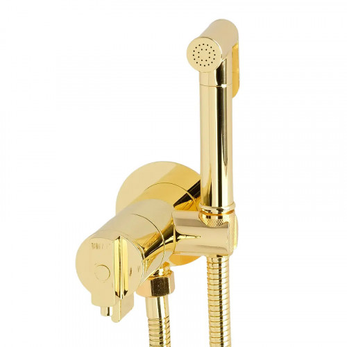 Гигиенический душ со смесителем Migliore Fortis 31558 с термостатом цвет Золото