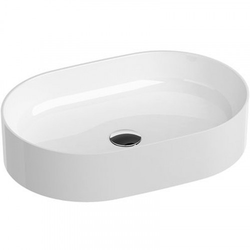 Раковина-чаша Ravak Ceramic O Slim 55 XJX01155001 Белая фаянс накладная