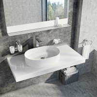 Раковина-чаша Ravak Ceramic O Slim 55 XJX01155001 Белая фаянс накладная