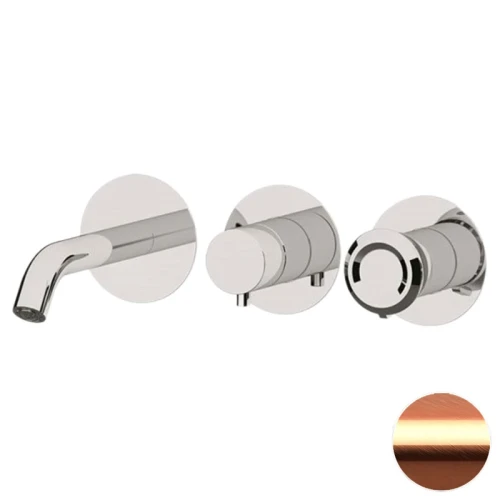 Смеситель для ванны Remer Element ET54D2PRP цвет Медь брашированная