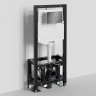 Инсталляция WasserKRAFT Dill 61TLT.010.ME.PB03 для унитаза с клавишей смыва Черный глянец