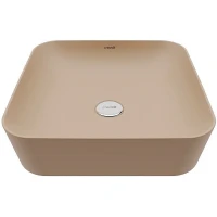 Раковина-чаша Creavit Ultra 40 UL040-00CM00E-0000 Капучино фарфор накладная