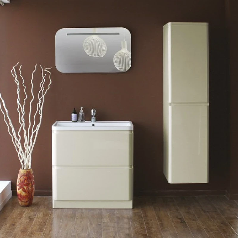 Тумба под раковину BelBagno Energia 80 BB800FHC/TL Tortora Lucido МДФ / ЛДСП