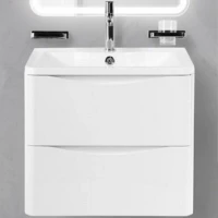 Тумба под раковину BelBagno ACQUA-600-2C-SO-BL подвесная Bianco Lucido МДФ / ЛДСП