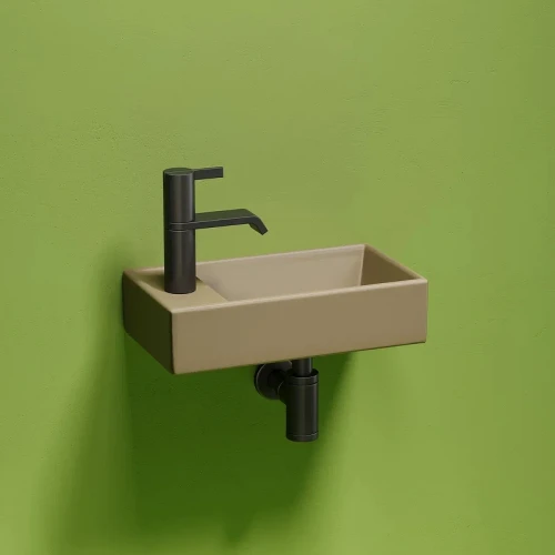 Раковина Ceramicanova Element 41 R CN6051RMC Капучино матовая фарфор подвесная