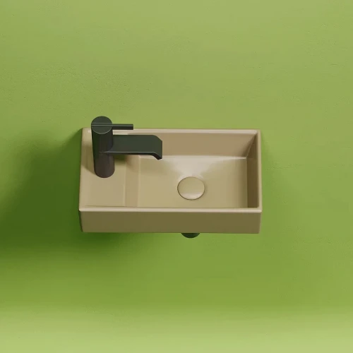 Раковина Ceramicanova Element 41 R CN6051RMC Капучино матовая фарфор подвесная