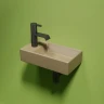 Раковина Ceramicanova Element 41 R CN6051RMC Капучино матовая фарфор подвесная