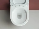 Комплект унитаза Ceramicanova Forma CN3009 с инсталляцией Grohe Rapid SL 38721001 с сиденьем Микролифт и клавишей смыва Хром фарфор подвесной