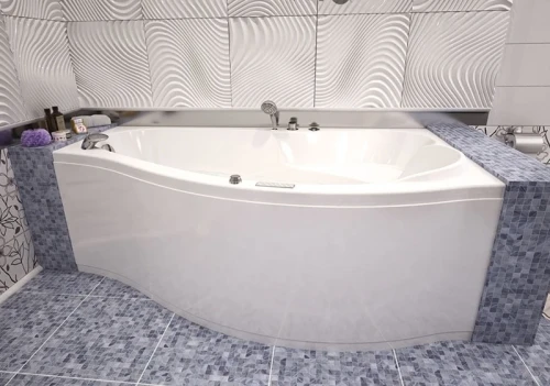 Акриловая ванна Aquanet Palma 170x90 R 205537 без гидромассажа