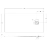 Душевой поддон из искусственного камня BelBagno Uno 170x80 TRAY-MR-UNO-AH-170/80-35-W-NO Белый