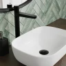 Смеситель для раковины WasserKRAFT Fulda 5203H Черный матовый латунь