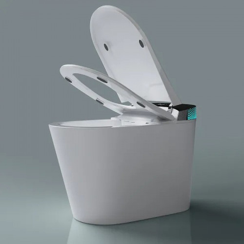 Унитаз биде Timo TE-741B с сиденьем Микролифт фаянс напольный