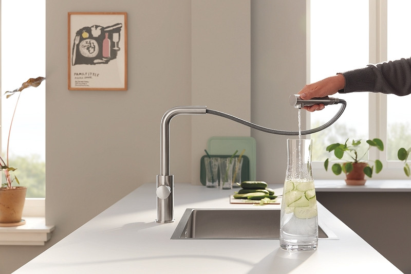 Смеситель для кухни Grohe Blue Pure Minta 30590DC0 Нержавеющая сталь