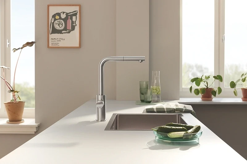 Смеситель для кухни Grohe Blue Pure Minta 30590DC0 Нержавеющая сталь