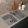 Кухонная мойка Uperwood ECON UPD-402-003 77 4010202114 цвет Светло-серый