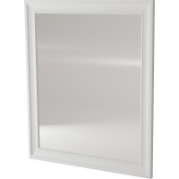 Зеркало Caprigo Ponza 80 13532-B231 Белое матовое МДФ / ЛДСП, стекло