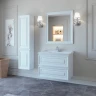 Зеркало Caprigo Ponza 80 13532-B231 Белое матовое МДФ / ЛДСП, стекло