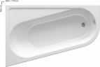 Акриловая ванна Ravak Chrome 170x105 L CA31000000 без гидромассажа