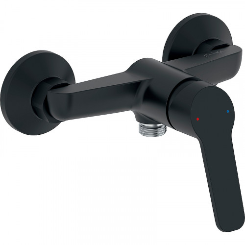 Смеситель для душа Jacob Delafon Aime E29870-BL Черный матовый латунь на стену