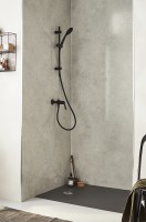 Смеситель для душа Jacob Delafon Aime E29870-BL Черный матовый латунь на стену