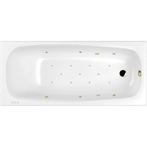 Акриловая ванна Whitecross Layla 180x80 0102.180080.100.RELAX.GL с гидромассажем