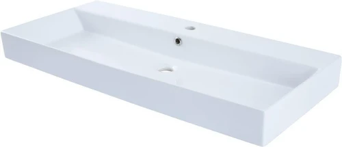 Мебельная раковина Aquanet Sanovit Slim Synergy 100 17100 199206 цвет Белый