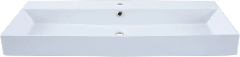 Мебельная раковина Aquanet Sanovit Slim Synergy 100 17100 199206 цвет Белый