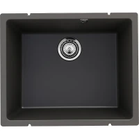 Кухонная мойка Ulgran Quartz Underground 500-09 Асфальт искусственный камень (литьевой мрамор) встраиваемый