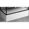 Тумба Cezares Cadro 80 CADRO-80-1C-SO-BG-BLUM подвесная Белый глянец МДФ / ЛДСП