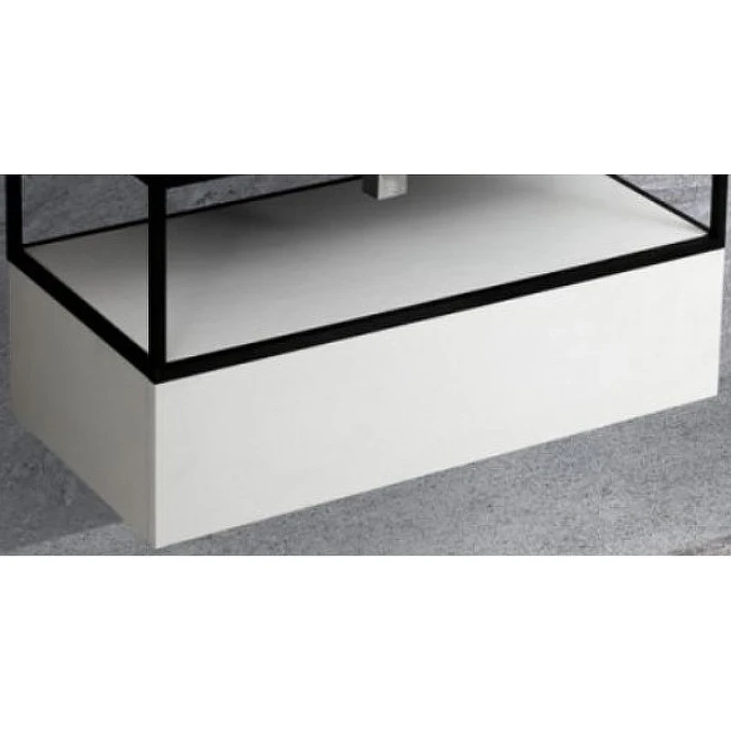 Тумба Cezares Cadro 80 CADRO-80-1C-SO-BG-BLUM подвесная Белый глянец МДФ / ЛДСП
