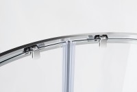 Душевой уголок Cezares Molveno 100x80 MOLVENO-RH-2-100/80-C-Cr-IV профиль Хром стекло прозрачное