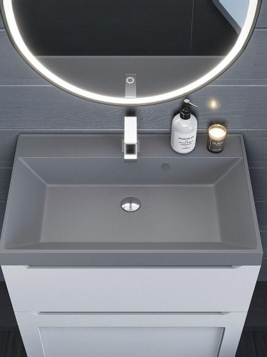 Раковина Uperwood Classic Quartz 70 291030004 цвет Бетон