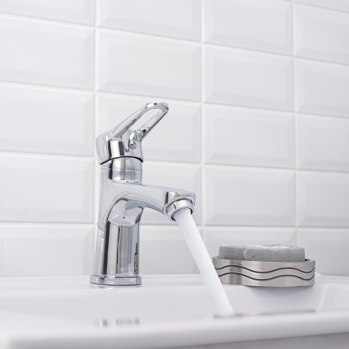 Смеситель для раковины Ростовская Мануфактура Сантехники SL141-001F Хром