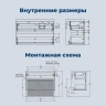Тумба под раковину Aquanet Nova Lite 2.0 100 L 346327 подвесная цвет Бежевый