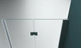 Душевая дверь BelBagno Albano 150 ALBANO-BS-13-80+70-C-Cr профиль Хром стекло прозрачное