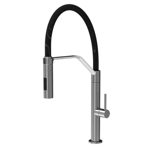 Смеситель для кухни Fima Carlo Frattini Kitchen F7047/1SN цвет Никель брашированный
