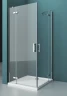 Душевой уголок BelBagno Kraft 120х90 KRAFT-AH-22-120/90-C-Cr-L профиль Хром стекло прозрачное