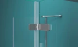 Душевой уголок BelBagno Kraft 120х90 KRAFT-AH-22-120/90-C-Cr-L профиль Хром стекло прозрачное