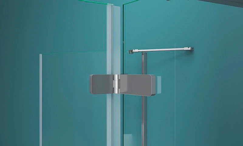 Душевой уголок BelBagno Kraft 120х90 KRAFT-AH-22-120/90-C-Cr-L профиль Хром стекло прозрачное