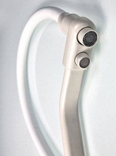 Смеситель для кухни Viko V-5504 Белый латунь