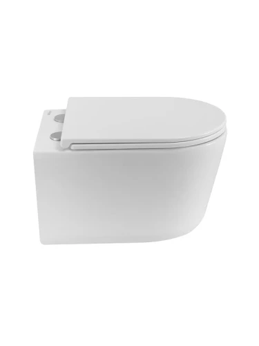 Унитаз подвесной BelBagno Unique BB007CH-TOR/SC цвет Белый с сиденьем Микролифт