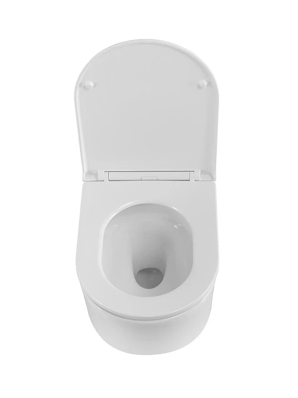Унитаз подвесной BelBagno Unique BB007CH-TOR/SC цвет Белый с сиденьем Микролифт