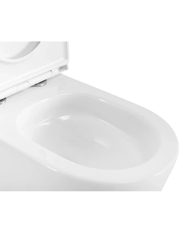 Унитаз подвесной BelBagno Unique BB007CH-TOR/SC цвет Белый с сиденьем Микролифт